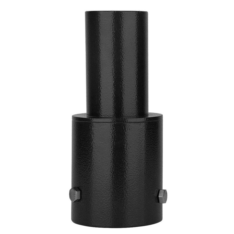 Adaptateur de poteau rond 3 pouces pour poteau de lumière, adaptateur de poteau rond noir 2 3/8 po pour lampadaire à DEL, lampadaire, poteau