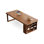 Walnut Rectangular Solid Wood Executive desk