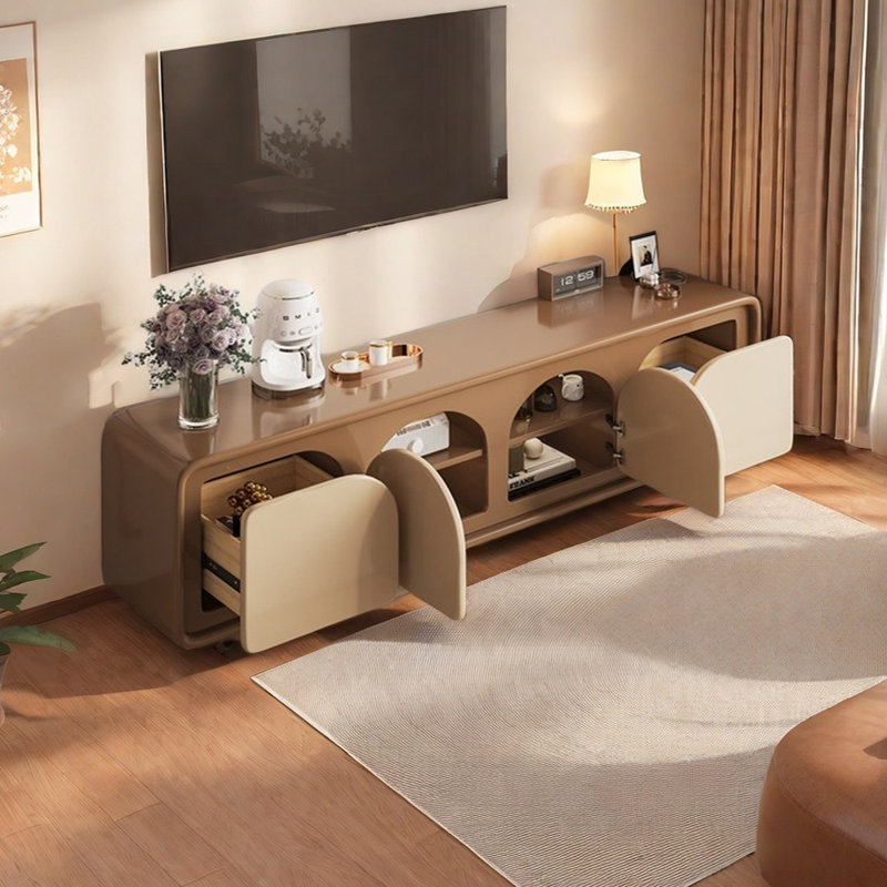 Meuble télé Creamy, 86.61"