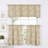 Flora Damask Cotton Tailored Cafe Curtain-14751179-14751180