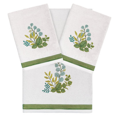 Botanica 3 Piece Turkish Cotton Towel Set