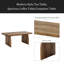 Modern Style Tea Table,Spacious Coffee Table,Computer Table
