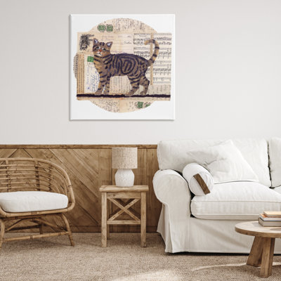 «Tabby Cat Collage» par Nancy Overton