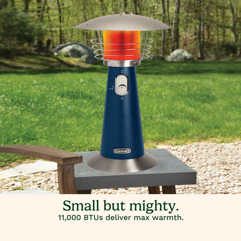Tabletop Patio Heater, Navy