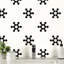 Carreau de mosaïque de plancher et de mur en porcelaine mate 12 po x 12 po Florava-89239270