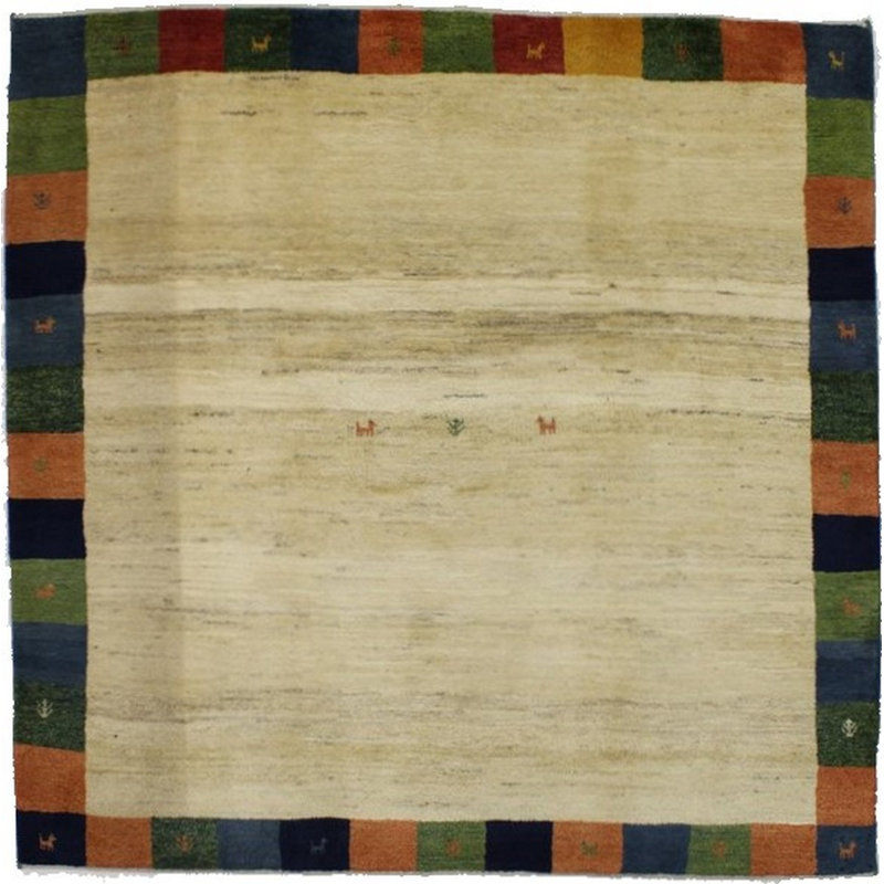 Tapis unique crème de 6 pi 6 po x 6 pi 6 po Rustburg