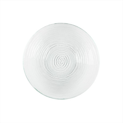 Diamètre de la vaisselle en verre: H 11,75 po: l 1,5 po Bol rond en verre