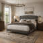 Base de lit plateforme tapissier Boucle-135477538-135477537