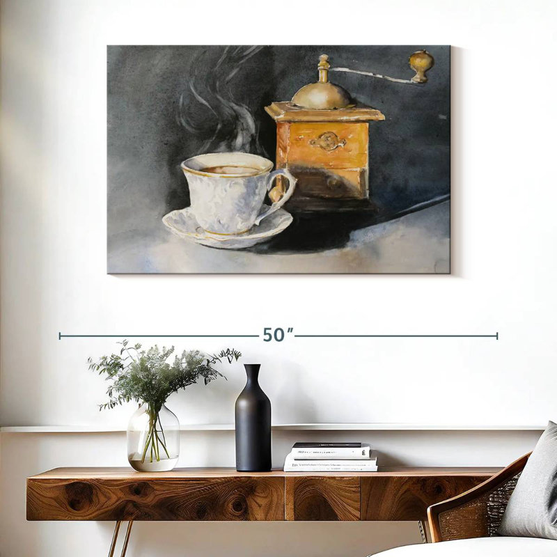 Yarlin Coffee Mill, 26" H x 39" W