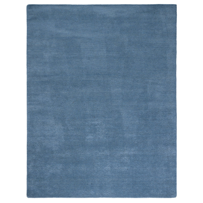 Moreau Hand Tufted Wool Solid Color Rug, Rectangle 10' x 14'