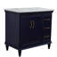 Ensemble de meuble-lavabo simple 37 po Linslade-333045593