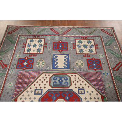 Tapis géométrique Kazak 6