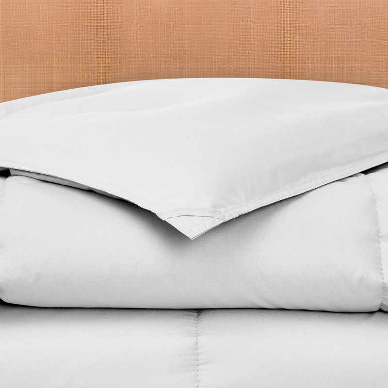 Modern Threads Sanctuary by PCT Down Alternative Microfiber Quilted Reversible Comforter & Duvet Insert - Soft, Comfortable Alternative to Goose Down - Bedding for All Seasons