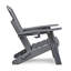 Chaise Adirondack pliante pour l'extérieur