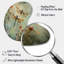 Peinture rétro de libellule volant - forme de flèche de libellule animaux - art mural métallique asymétrique-715118911