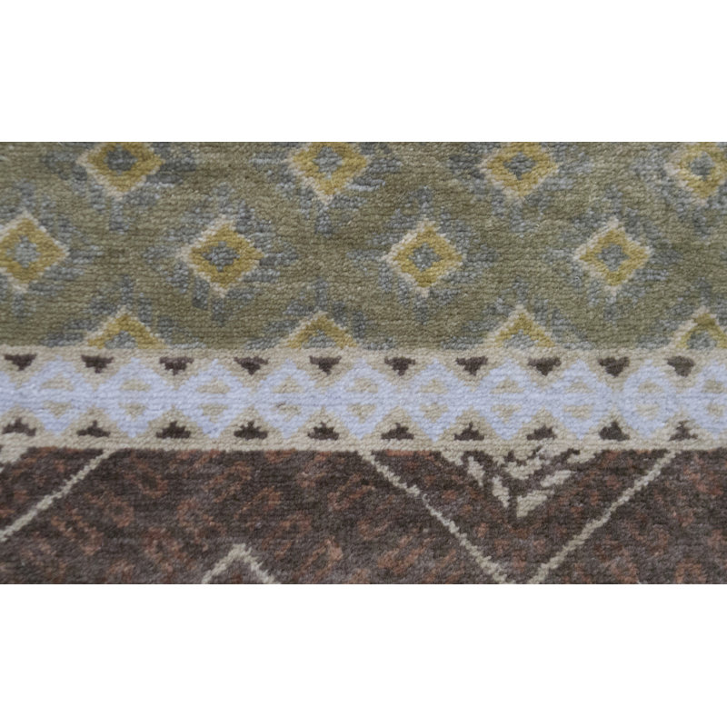 Wool Geometric Area Rug