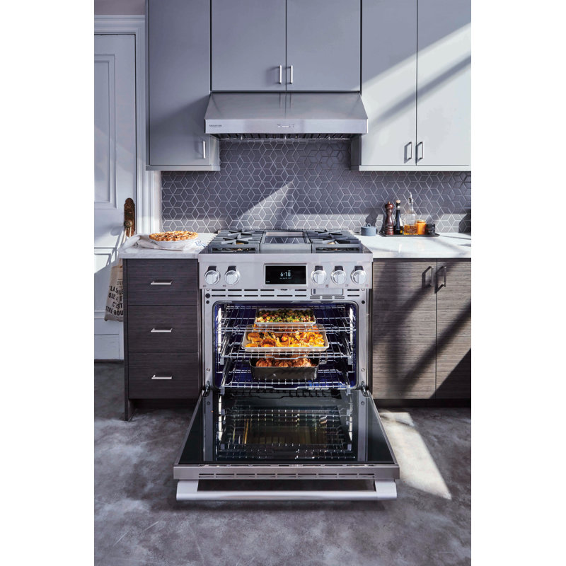 30-Inch Gas Slide-In Oven Range