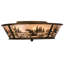 Fly Fishing Creek 4 - Light Flush Mount-235438443