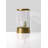 Aima 7.5'' H Glass Tabletop Hurricane
