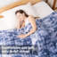 Faux Rabbit Fur Blanket Machine Woven Throw Blanket-122585730-122585723