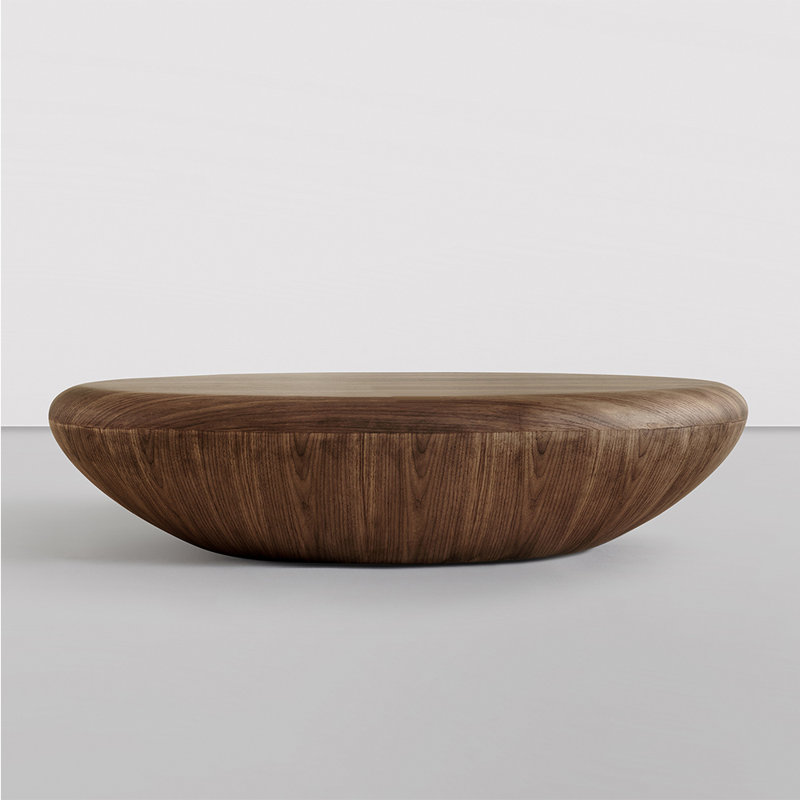 Table basse moderne en bois minimaliste