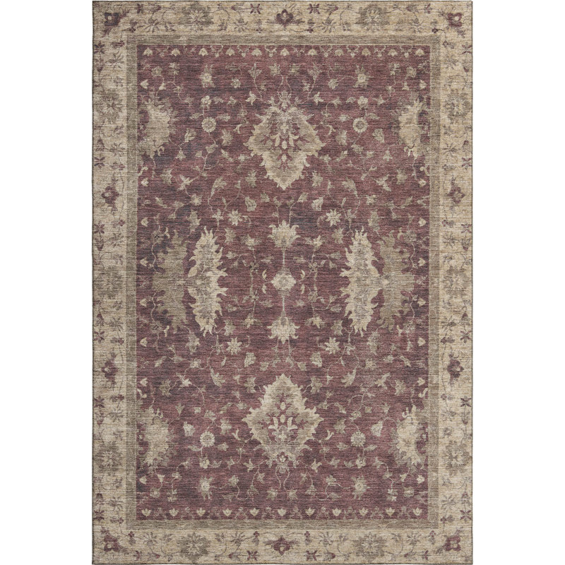 Tapis lavable à la machine Premium Premium Bucz AMF1739, Rectangle 5 pi x 7 pi 6 po