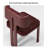 Nordic Light Luxury And Simple Solid Wood Ash Wood Backrest Dining Chair