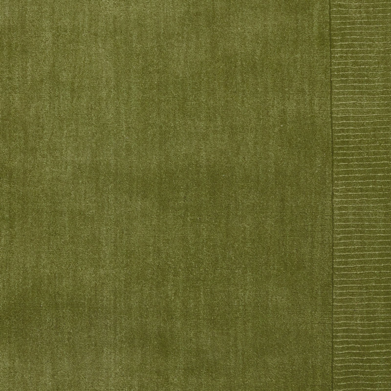 Solid Colour Wool Hand Tufted Area Rug, Rectangle 120 x 170 cm