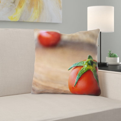 Coussin en tomate