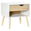 50cm W Bedside Table