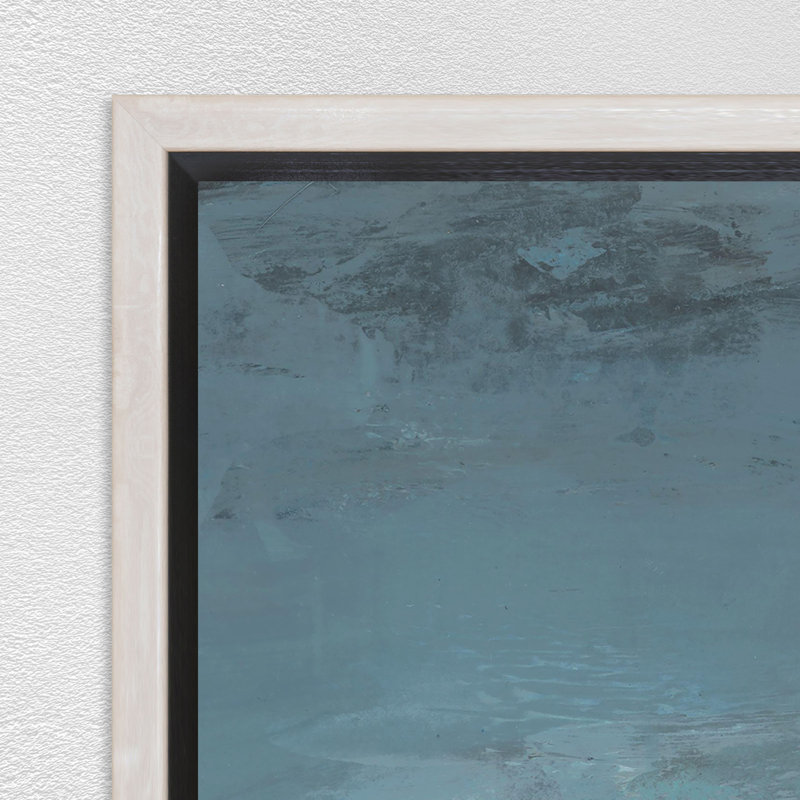 «Sands II» par Ryan Brown - peinture sur toile encadrée, Image au gel brossé