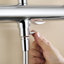 Système de douche à effet pluie, pommeau de douche à main, fixation murale-135469488