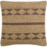 Twareg Geometric Jute / Sisal Reversible Pillow Cover