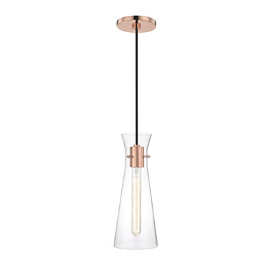 Luminaire suspendu en pot 1 lumière Gena