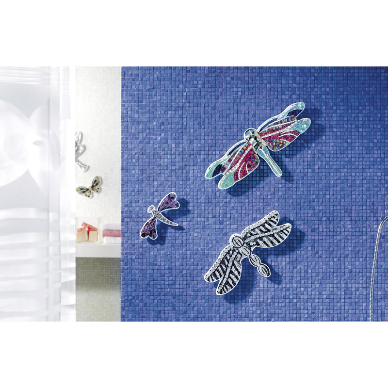 Blue Angel 5/8" x 5/8" Glass Mosaic