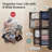 6-Drawer Large Capacity Storage Dresser, Versatile Storage Cabinet-118583745