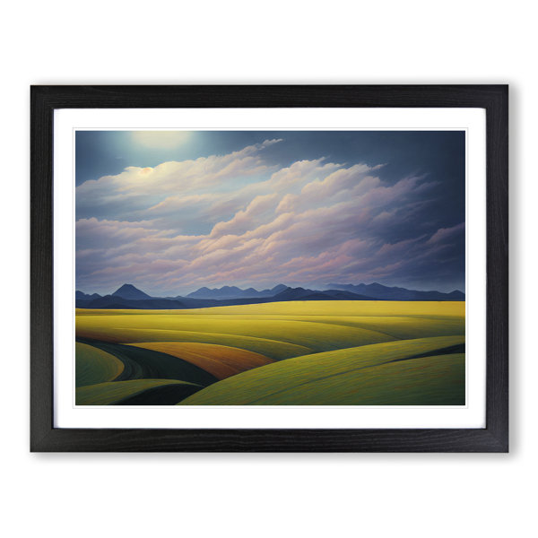 ClassicLiving Spring Meadow Landscape View Vol.3 - Single Picture Frame ...
