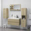 Adji Flat Vanity Mirror with Shelves-1513923669-1557914059