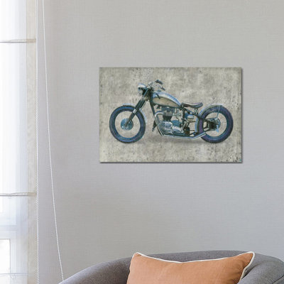 Lets Roll II Grunge by James Wiens - Wrapped Canvas Print