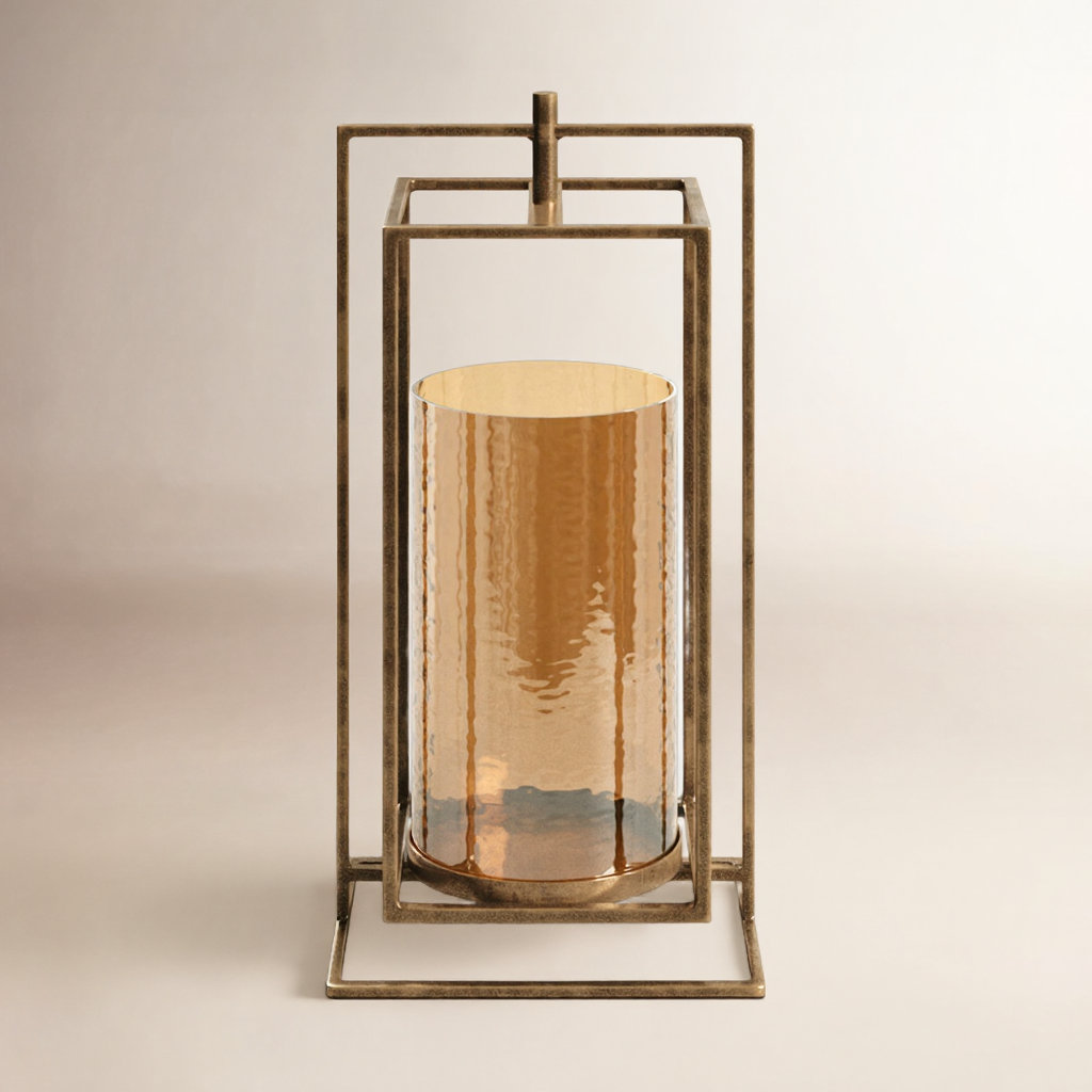 Tabletop Hurricane, 14" H x 7" W x 5.75" D