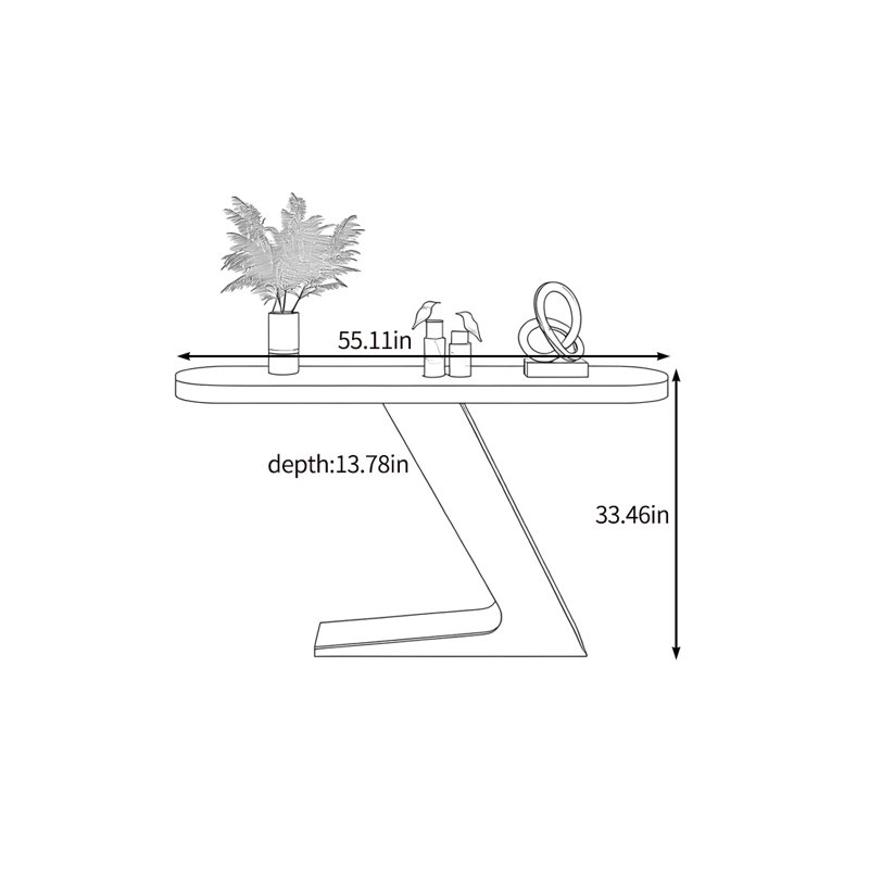 Culp, 33.46" H x 55.11" W x 13.78" D