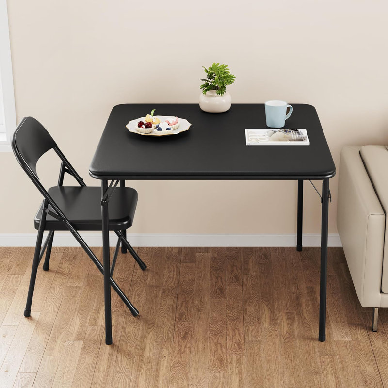 Folding Table, Black