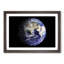 Planet Earth in Space - Picture Frame Painting Print-55601320-55601323