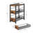 3-Tier Pull Out Spice Rack Organizer for Countertop, Narrow Kitchen Countertop Storage Shelf with 2 Drawers
