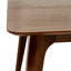 Ensemble de table de salle à manger 5 pièces avec une table en bois massif et 4 chaises rembourrées-768441071