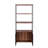 Sara Walnut & Sandy Black Finish Bookshelf