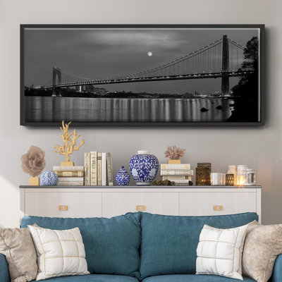 George Washington Bridge- Framed Canvas