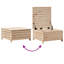 66 cm W L-Shaped Patio Sofa