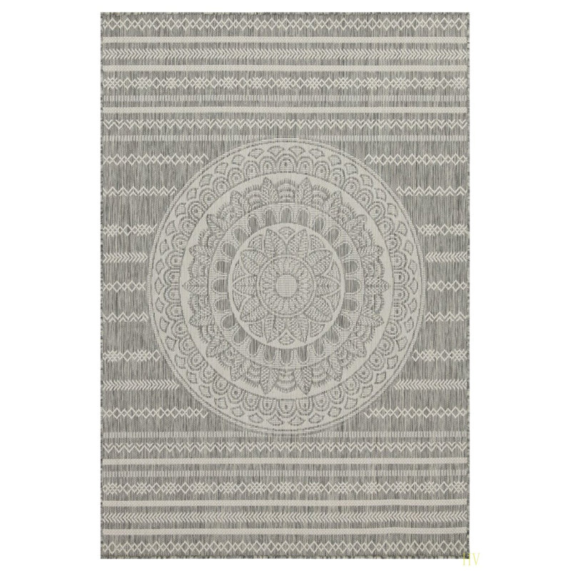 Sunshine GC_HAR2018  7 Ft. 10 In. X 10 Ft. 3 In. Indoor/Outdoor Area Rug, Rectangle 7'10" x 10'3"
