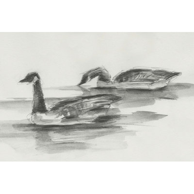 " Geese Study II " by Ethan Harper Painting Print